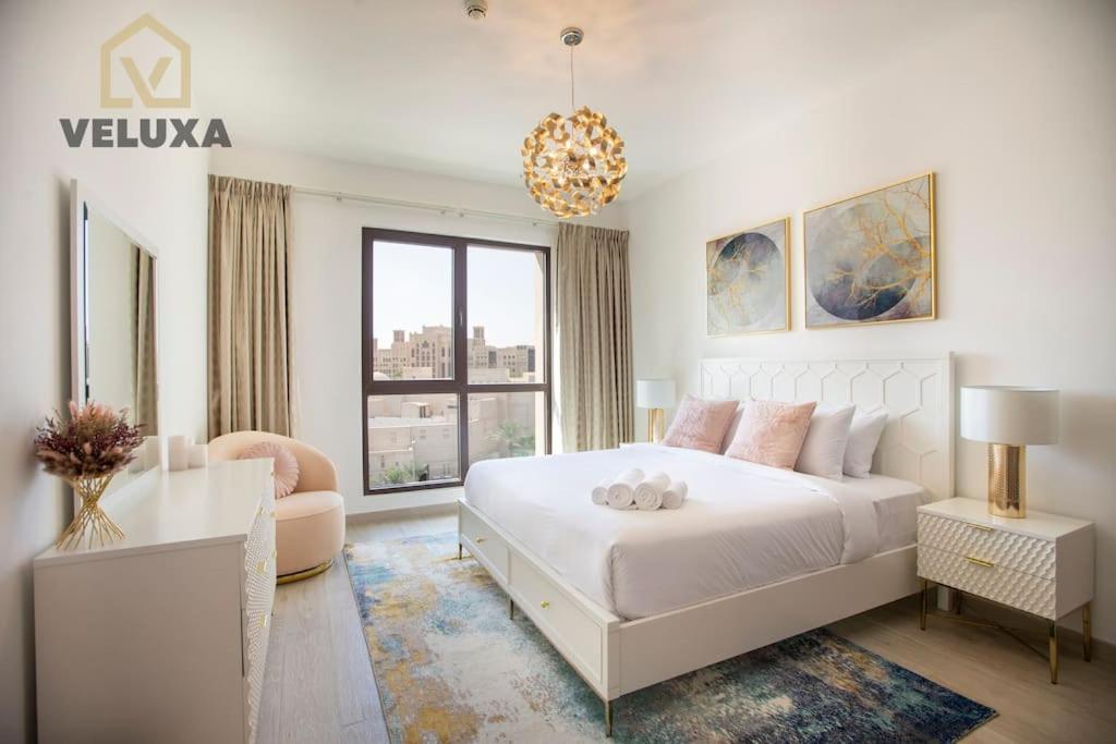 Veluxa - Luxury And Bright 1 Bedroom Apartment, Burj View! Dubai Exterior foto
